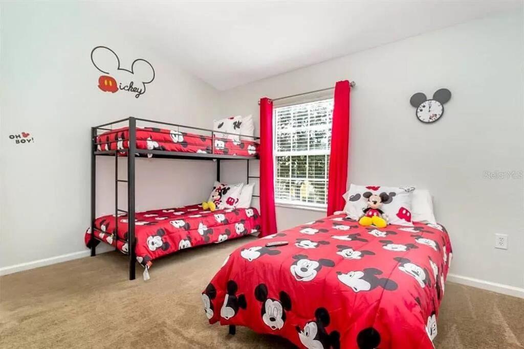 Minutes To Disney, Free Water Park & Private Pool Orlando Esterno foto
